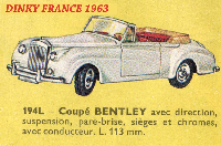 <a href='../files/catalogue/Dinky France/194/1963194.jpg' target='dimg'>Dinky France 1963 194  Bentley Coupe</a>